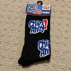 New Chips Ahoy Novelty Crew Socks Size 6-12/13 - Men's/Women's -